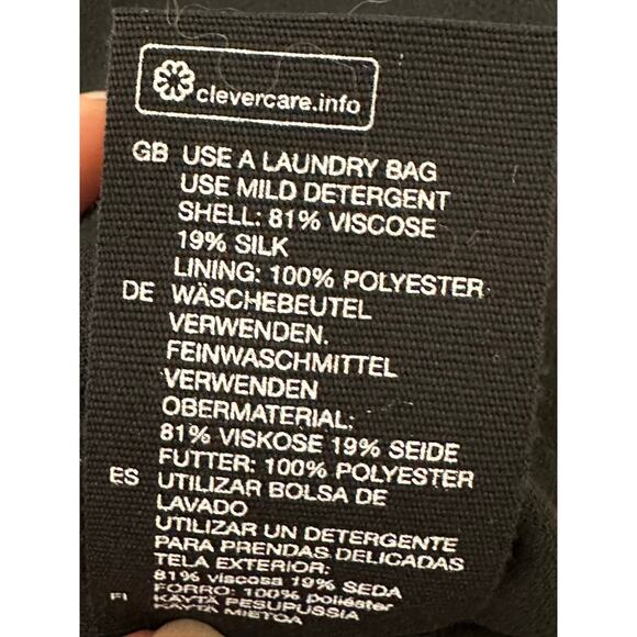 & Other Stories black yellow long sleeves ruffle asymmetrical midi dress size 2 - Picture 7 of 16